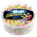 Trolli Sour Glowworms Fruity Jelly Gummies Flavour Sour Sweet Party Tub Pack - 3 Flavours - Gluten Free - Perfect for Parties - 1kg