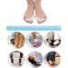 Silicon Bunion Corrector - Relief for Hallux Valgus & Big Toe Pain | 5 Pairs Protector & Spacer - Buy Online on GoSupps.com