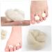 Hemoton 4pcs Wool Toe Pads | Nail Dip Remover | Outdoor Splitter Protectors | Bunions Straightener | Bunion Corrector | Toe Separator | Anti-friction covers - Buy Online on GoSupps.com