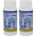 KTELI Powerful Pipe Dredging Agent | Best Sink Drain Cleaner for Kitchen & Toilet | 4PC Granule White | Effective Sewer & Closestool Cleaning Tools - Buy Online on GoSupps.com