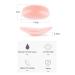 MIBICIRI 2 Pairs Silicone Shoulder Pads Soft Reusable Shoulder Enhancer Invisible Shoulder Pads (Skin Color) - Buy Online on GoSupps.com