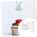 Easter Cupcake Toppers Set | Bunny Food Party Decorations | Cute Bunny Ear Cake Picks for Easter Celebrations - Buy Online on GoSupps.com