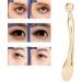 Eye Roller 2 in 1 Eye Massager for Eliminating Puffy Eyes Dark Circle Anti-Wrinkle Eliminate Eye Bags Facial Roller for Promoting Eye Cream Best - Buy Online on GoSupps.com
