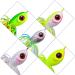 Spinnerbait Fishing Lure Kit for Bass Trout Pike Salmon Walleye - 5pcs/Pack 3/8oz) - Buy Online on GoSupps.com