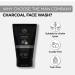 Ultimate Face Wash Duo - Charcoal & Vitamin C | 75ml | Oil-Free Blackhead Removal Instant Glow for All Skin Types | The Man Company - Buy Online on GoSupps.com