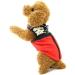 Waterproof Dog Jacket for Small Dogs | Smalllee Lucky Store Red Skull Coat for Chihuahua & Shih Tzu | Winter Pet Apparel - Buy Online on GoSupps.com