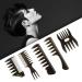 Professional 5 PCS Hair Comb Styling Set with Anti Static Hair Brush - Barber Hairstylist Accessories for Men & Boys - Buy Online on GoSupps.com