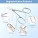 Lermed Nail Shaver | Premium Super Slim Curved Blade | Multi-Purpose Stainless Steel Skin Cutter for Dead Skin Eyebrows & Eyelashes - International Shipping - Buy Online on GoSupps.com