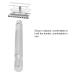 Buy Silver Razor Replacement Handle - Classic Metal Razor Handle for Easy Home Use - Buy Online on GoSupps.com