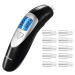 Ketone Meter Breath Portable Digital Ketosis Breath Analyzer with 10 Mouthpieces