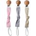 Universal Povanj Pacifier Holder Clip - Stylish Schnullerband for Boys & Girls | Attach Soothes & Teething Toys Easily - Buy Online on GoSupps.com