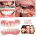 Buy Batlam 4 Pair False Teeth - Natural Color Silicone Veneers for Instant Smile | Upper & Lower Cosmetic Prostheses - Buy Online on GoSupps.com