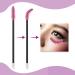ATOMUS 50pcs 2 in 1 Eyelash Mascara Wands Lipstick Applicator Disposable Eyebrow Eyelash Extension Tools Makeup Brushes - Rose Red - Buy Online on GoSupps.com