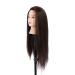 Shop Window Puppet - Blonde & Dark Brown Hair Styling Training Head | High-Temperature Fiber Hair Styling Model - Buy Online on GoSupps.com