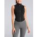 Flygo Women's Sleeveless Yoga Active Jacket Vest - Black Small - Buy Online on GoSupps.com