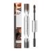 JINGLING JINGLING Volumizing Mascara Double-Ended Volumizing Makeup - Mascara for Curling Lashes with Makeup for Women Suitable for Everyday Use Travel Weddings Dates Night