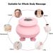 Portable Electric Scalp Massager - Waterproof Magnetic Charging 4 Claws 2 Steps - Relaxation for Head Neck Body (Pink) - Buy Online on GoSupps.com