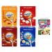 International Delight Creamer Singles Variety Bundle 4 Flavors Sweet Cream, Caramel Macchiato, French Vanilla & Hazelnut (4 Boxes of 24 creamers in Total)