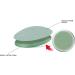 KAPS Soft Latex Half-Sole Inserts - Comfortable Cotton & Latex for Heels & Boots (Size 39-40 EUR) - Moisture Absorbing & Friction Reducing - Buy Online on GoSupps.com