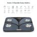 Body Fat Scale  WeGuard Body Weight Scale and Body Composition BMI Smart Scale  Bluetooth Digital Bathroom Scale with Heart Rate Tracker  15 Measurements Analyze with Smartphone App  396lbs - Buy Online on GoSupps.com