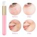 Pink 100 Pieces Lash Cleansing Brushes with Container - Eyelash Extension Cleanser Supplies - Buy Online on GoSupps.com