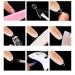 600 Pieces French Short False Nail Tips - DIY Manicure & Nail Design for Women - 12 Sizes Clear Water Drop Tips - Buy Online on GoSupps.com