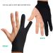 Senhai Digital Artist Gloves for Graphics Tablets 3 Pieces Size 2 Drawing & Painting Finger Gloves in Sapphire Blue Pink & Black - Buy Online on GoSupps.com