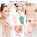 Jovivi Natural Rose Quartz Gua Sha Tool - Wing-Shape Healing Crystal Face Massager for Glowing Skin - Buy Online on GoSupps.com