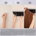 SVRITE Hair Extension Holder 2 Pieces Acrylic Hair Extension Hanger Portable Extension Holder Wig Storage Rack Hair Extension - Buy Online on GoSupps.com