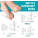 Toe Separators for Overlapping Toes - Aloe Vera Toe Spacers for Hammer Toe Relief & Alignment | 12 Pack 3 Sizes - Promifun - Buy Online on GoSupps.com