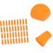 FRCOLOR 100pcs Non-Slip Silicone Thumb Fingertip Covers - Wear-Resistant Cots Sleeve Protectors for Crafts (Orange 6x1.5cm) - International Shipping Available - Buy Online on GoSupps.com