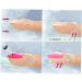 Healeved 30 Pcs Nail Protector Orange Cheer Bow Afro Stretch Nail Art Tips Diy Nail Art Tools Snoods for Women Hair Polish Shield Protector Nail Art Diy Tools Manicure Armor Set mediumx3pcs As Shownx3pcs - Buy Online on GoSupps.com