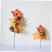 Zerodeko 10 Pcs Faux Maple Squash Autumn Faux Plant Plants Decor Maple Leaf Bouquet Artificial Fall Picks Fall Maple Leaf Halloween Decoration Halloween Party Silk Flower Household Leaves Orangex5pcs 22x22cmx5pcs - Buy Online on GoSupps.com