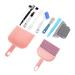 Didiseaon 1 Set 10pcs Window Slot Cleaning Tool Door Track Cleaning Tool Grout Cleaner Brush Window Blind Cleaner Venetian Grout Scrubber Gap Debris Removers Mini Tools Steel Suite Household Random Color 21X14X3.3CM