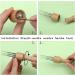 QMNNMA Felting Needles Kit - 8 Needle Tool, 36/38/40 Gauge Needles, Foam Mat, Scissors & Pins for Needle Felting - Beginner to Professional Supplies - Buy Online on GoSupps.com