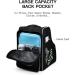 CELLGEAR Waterproof Roller Skate Bag - Adjustable Shoulder Strap - Black - Buy Online on GoSupps.com