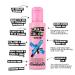 Buy 4 x Crazy Colour Semi Permanent Hair Dyes - Capri Blue & Gold Pink 100ml | International Shipping - Buy Online on GoSupps.com