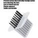 Wax Guard Filters 8Pcs Plastic Hear Clear Filters with Transparent Container Cerumen Stop Cleaning Tool Kit Protective Hearing Assistance Accessories (Black) - Buy Online on GoSupps.com