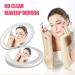 TOUCHBeauty Rechargeable Makeup Mirror with Light | 1x/2x Magnification | Compact & Ultrathin for Travel - Buy Online on GoSupps.com