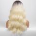 HAIRCUBE Blonde Curly Wig with Fringe for Daily Use or Cosplay - Synthetic Hair (M) - Buy Online on GoSupps.com