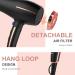 Ionic Blow Dryer with Diffuser | Professional Hair Dryer 1875W | Low Noise, Concentrator, 2 Speed & 3 Heat Settings | Black - Buy Online on GoSupps.com