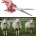 Multifunctional Stainless Steel Sheep Shears & Garden Scissors - 30cm Needle-Nose Plant Rose Vineyards & Florist Scissors - Buy Online on GoSupps.com