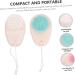 FRCOLOR Pack of 8 Double-Sided Facial Cleansing Brush Face Scrub Scrubber Silicone Facial Cleanser Handle Facial Brush Bathroom Accessories Painted - Buy Online on GoSupps.com