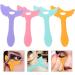 TOPBATHY Pochoirs Eyeliner Multifonctions 4 Pi ces Silicone Outils Maquillage Yeux Aide Application Mascara Paupi res R utilisable Couleur Al atoire Style Al atoire - Buy Online on GoSupps.com