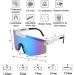 Tuecota Polarized Sports Sunglasses | UV400 Protection Cycling Glasses for Men and Women | Sports Goggles C10 - Buy Online on GoSupps.com