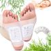 Detox pavement foot 50 PCs stickers for healthy pain relief health care foot care pads feet made of organic bamboo vinegar 100% natural sleep modification pain relief