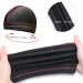 4PCS Silky Durags for Men Women | 360 Waves, Wave Cap Included | Satin Durag with Extra Long Tails | Black Blue Gray Red - Buy Online on GoSupps.com
