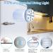 Yotun Underwater LED Pool Lights - 4PCs RGB Color Changing with RF Remote Control | IP68 Waterproof Suction Cup Decorative Lights for Pools & Ponds - Buy Online on GoSupps.com