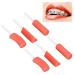 6 Pack Orthodontic Aligner Chewies - Professional Chompers Tray Seater for Aligner Trays (Red) | Fast Worldwide Shipping - Buy Online on GoSupps.com