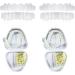 Flipped Warm 2 Pair Veneers Teeth Set - Lightening Dentures for Men & Women | Instant Whitening Alternative - Buy Online on GoSupps.com